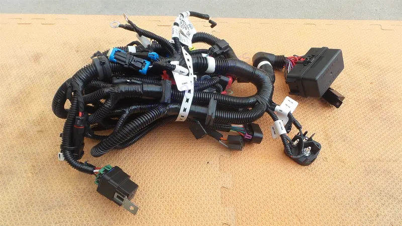 John Deere Ta12385 Chassis Wiring Harness 2R Tractor 2025R Compact 1