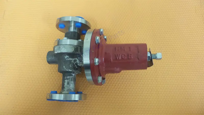 Jordan Valve Mark 60 1/2" Pressure Reducing Regulator Flanged 316 Ss 1