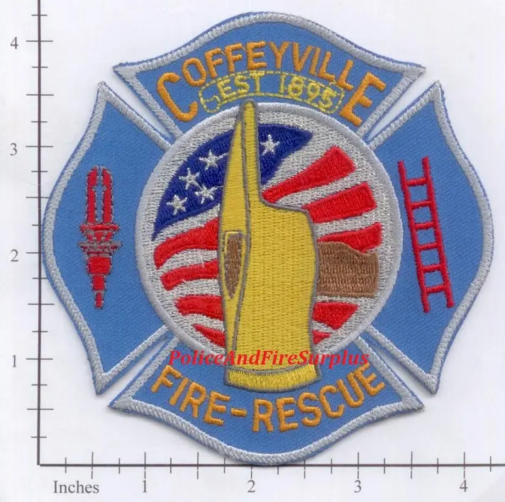 Kansas - Coffeyville Fire Rescue Patch 1