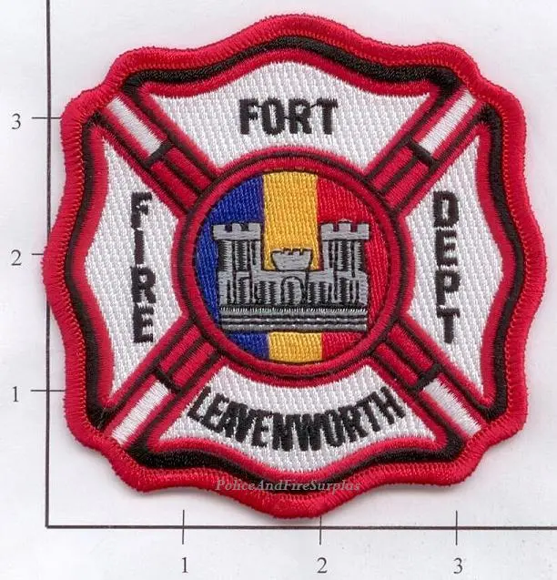 Kansas - Fort Leavenworth Fire Dept Patch 1