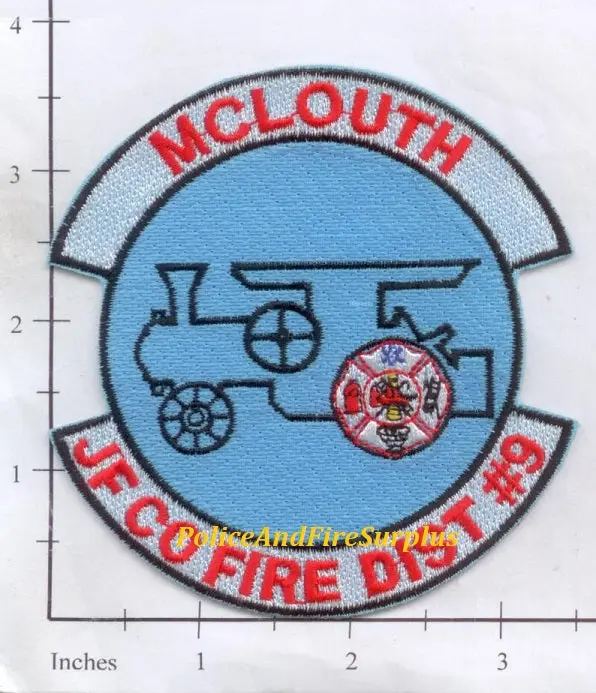 Kansas - Mclouth Jefferson County Fire District 09 Patch 1