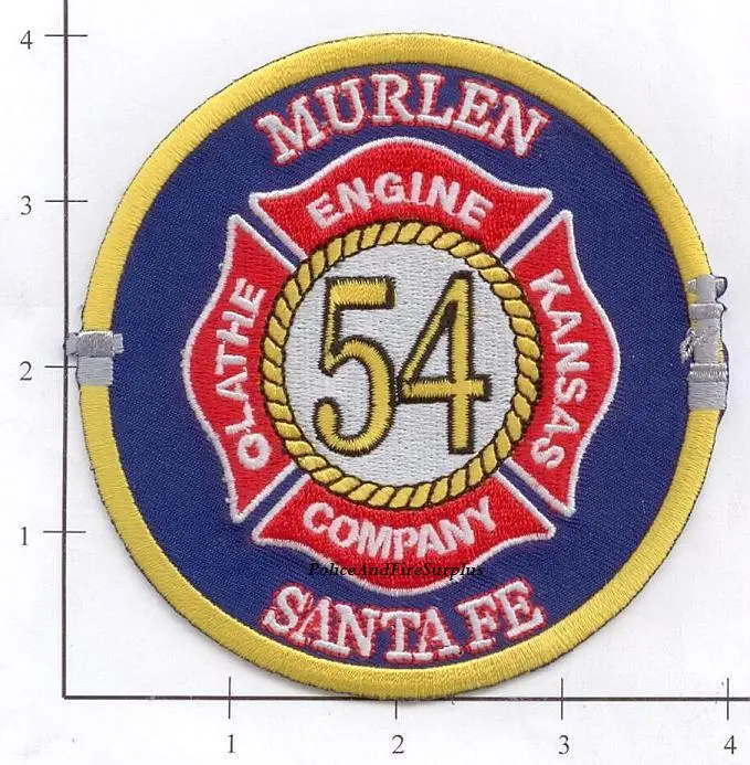 Kansas - Olathe Engine 54 Fire Dept Patch V1 1