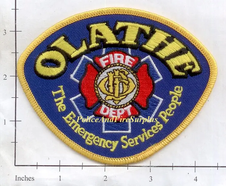Kansas - Olathe Fire Dept Patch V1 1