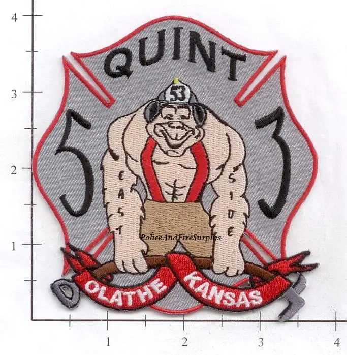 Kansas - Olathe Quint 53 Fire Dept Patch 1