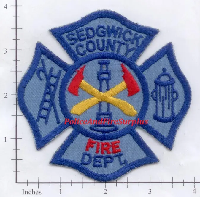 Kansas - Sedgwick County Fire Dept Patch 1