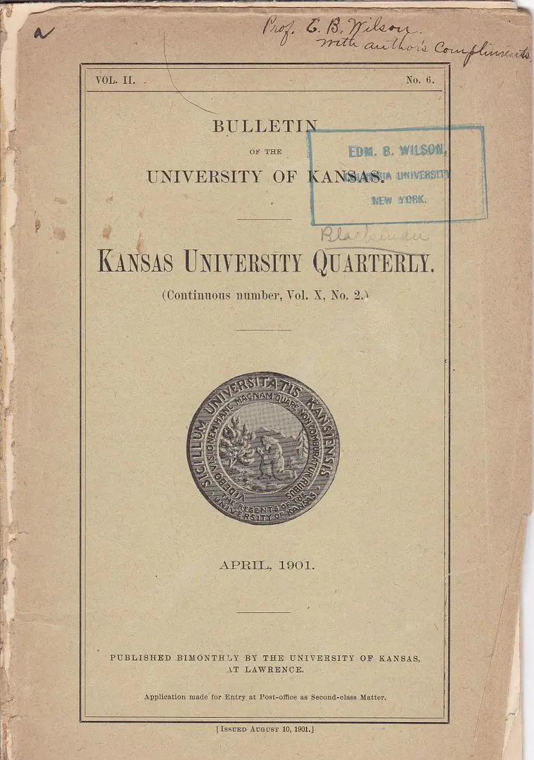 Kansas University Quarterly 1