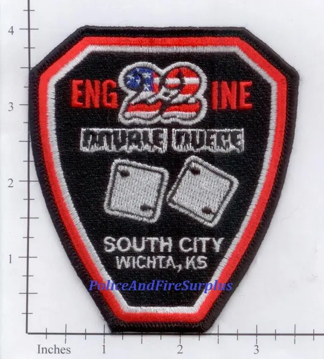 Kansas - Wichita Engine 22 Fire Dept Patch 1