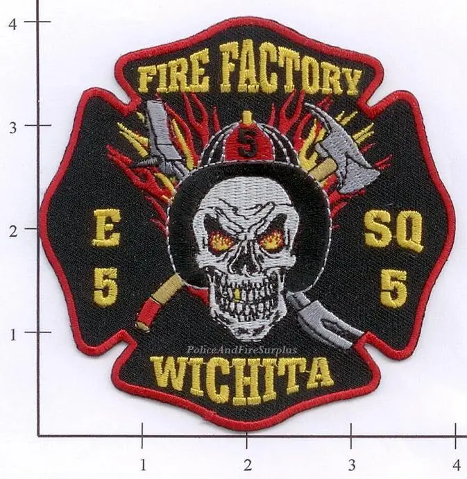 Kansas - Wichita Station 5 Fire Dept Patch 1