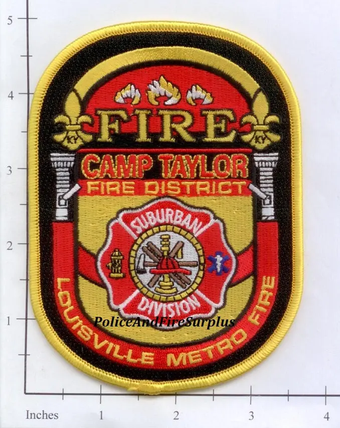 Kentucky - Camp Taylor Fire District Louisville Metro Fire Dept Patch 1