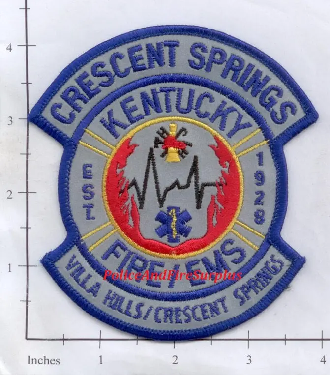 Kentucky - Crescent Springs Villa Hills Fire Ems Patch 1