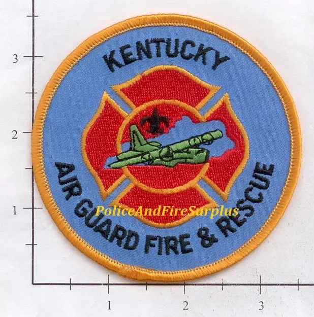 Kentucky - Kentucky Air Guard Fire & Rescue Patch V1 1