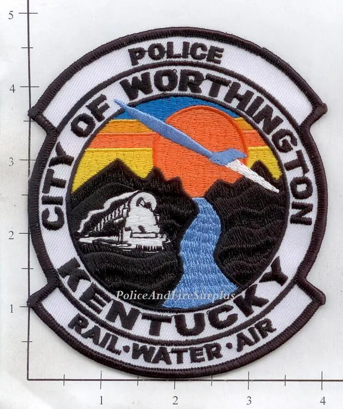 Kentucky - Worthington Police Dept Patch 1