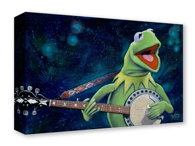 Kermit And His Banjo - Treasure On Canvas 1