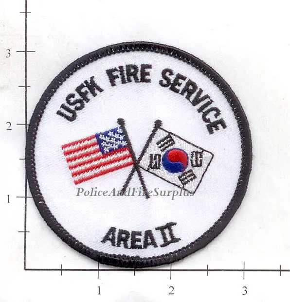 Korea - United States Force Korea Area Ii Fire Dept Patch 1