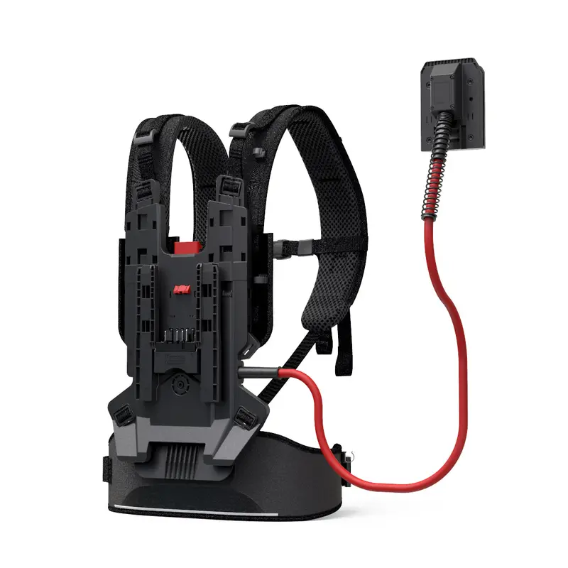 Kress Comm Kac900 Battery Backpack Harness - Ergonomic Backpack Harness For Kress 60V Batteries, Adjustable & Universal 1