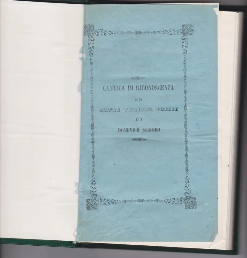 La Riconoscenza Cantica 1