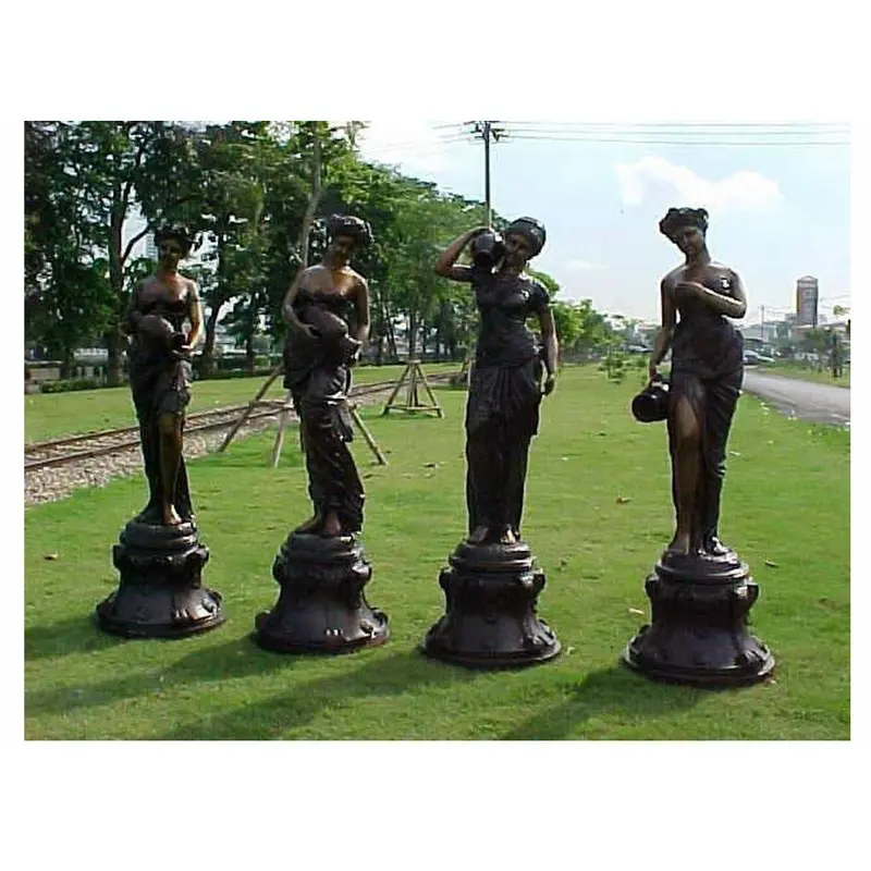 Ladies Of The Seasons Bronze Fountains 1