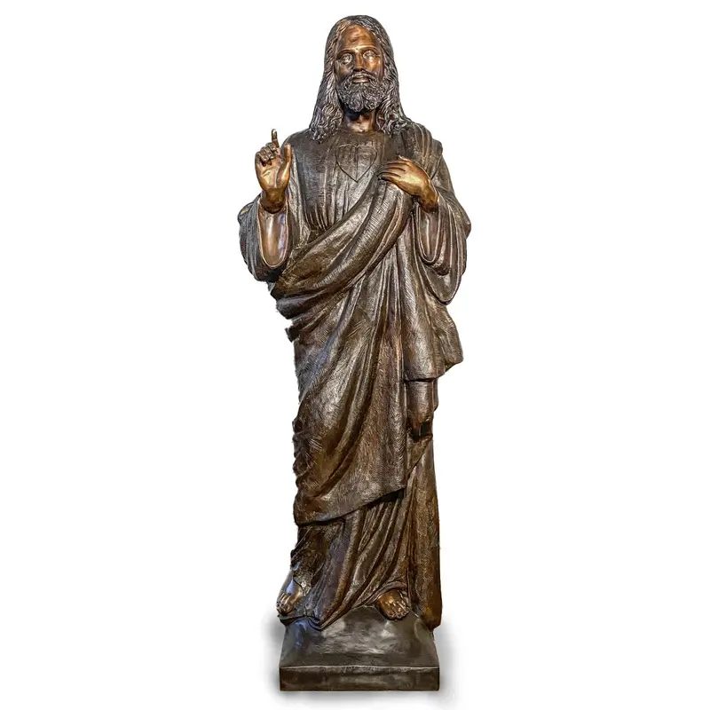 Large Bronze Jesus Statue 1