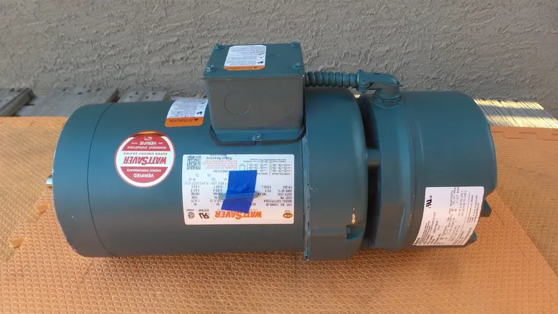 Leeson 119565.00 Brake Motor C6t17fc250a 1.5Hp 1-1/2 Hp Wattsaver 230V 1