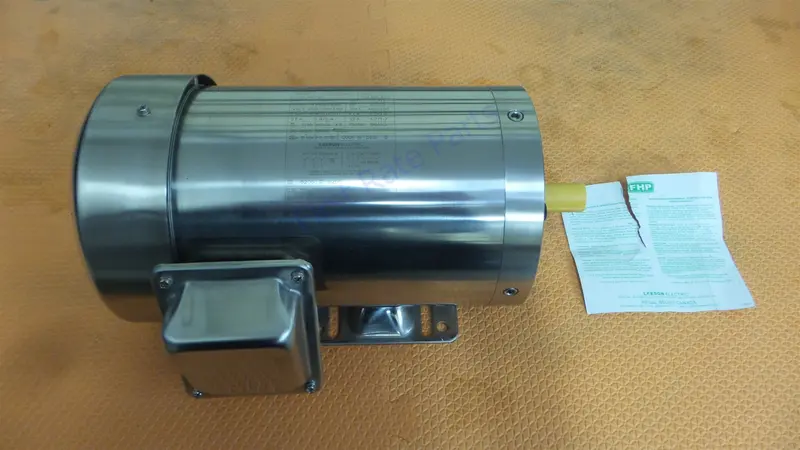 Leeson 191558.00 Washdown Motor C6t17wk41 191211.00 Stainless 1Hp 230V 1