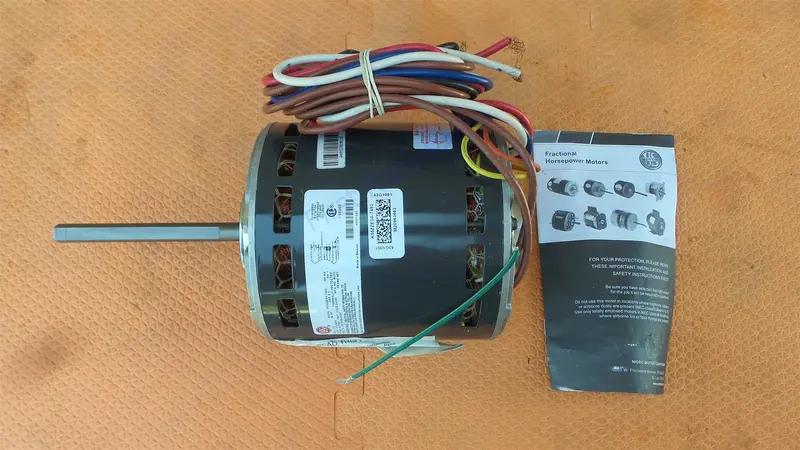 Lennox 43G10 Blower Motor K55zzesa-7493 43G1001 Fan 3/4Hp 115V Furnace 1