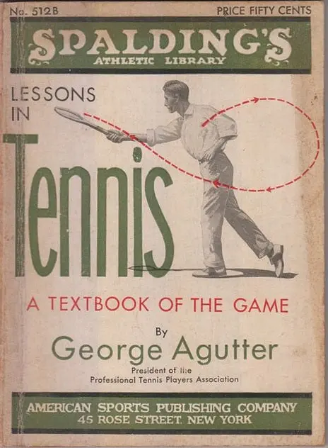 Lessons In Tennis: A Textbook Of The Game  By Agutter, George 1