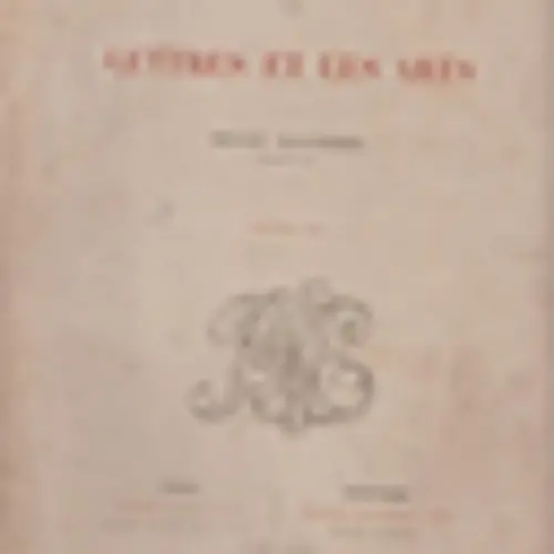 Lettres Et Les Arts Janvier 1889 1