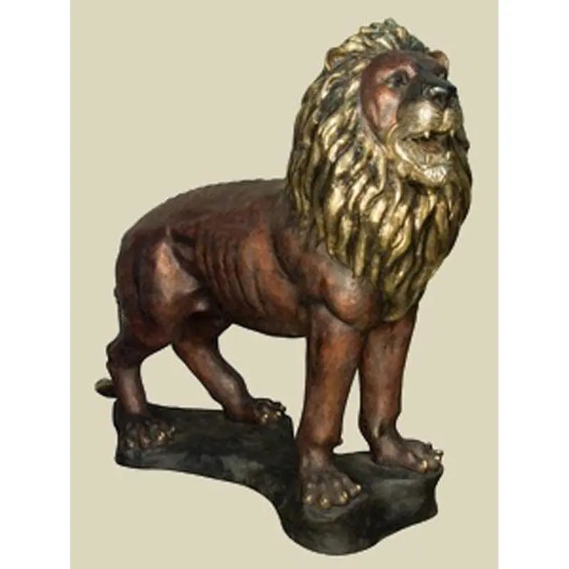 Lion Standing On Rock - Left 1