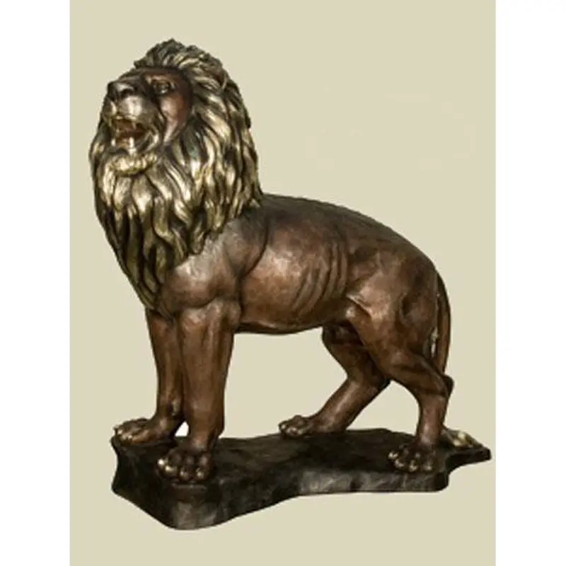 Lion Standing On Rock - Right 1