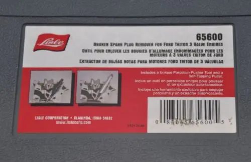 Lisle Broken Spark Plug Remover Kit For Ford: Lisle 65600 1