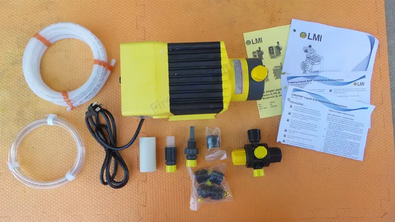 Lmi B711-498Si Chemical Metering Pump Milton Roy 1.6 Gph 115V Pvdf Pvc 1