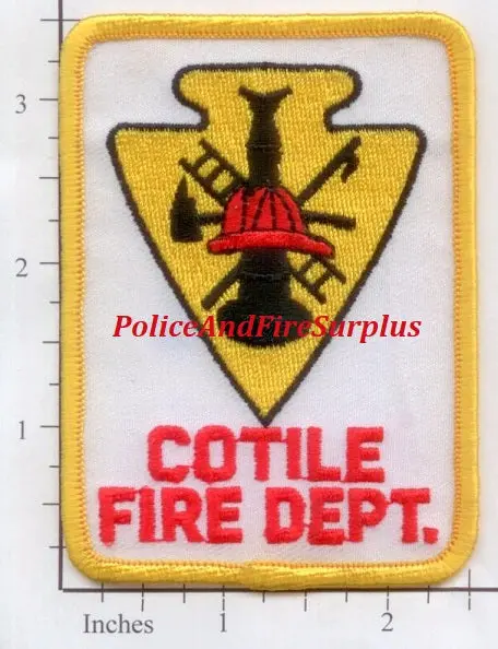 Louisiana - Cotile Fire Dept Patch 1