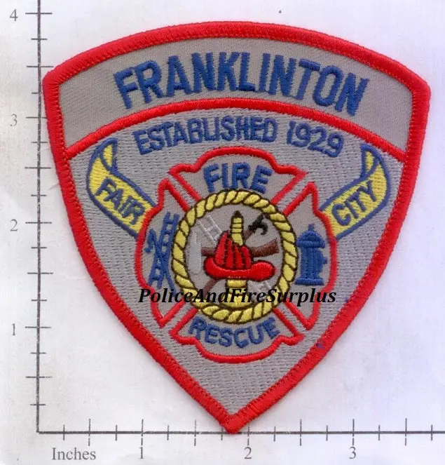 Louisiana - Franklin Fire Rescue Patch 1