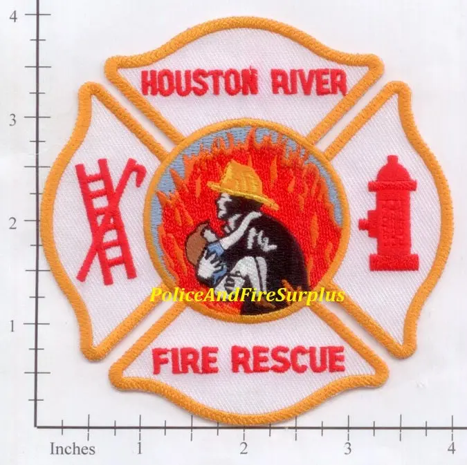 Louisiana - Houston River Fire Rescue Patch 1