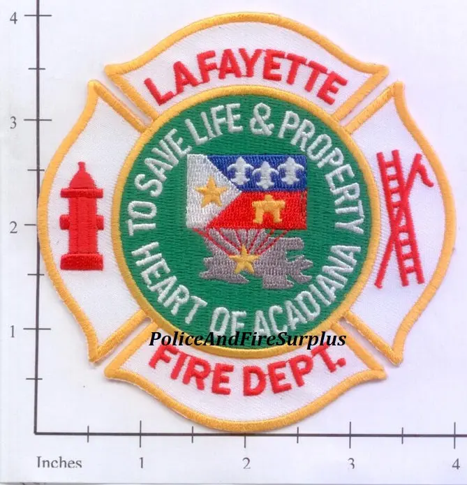 Louisiana - Lafayette Fire Dept Patch V1 1