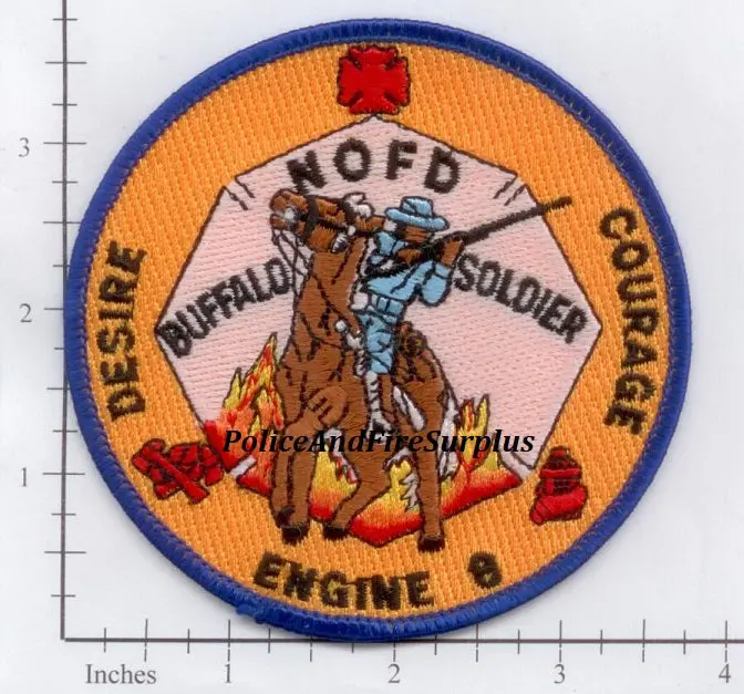 Louisiana - New Orleans Engine  8 Fire Dept Patch 1