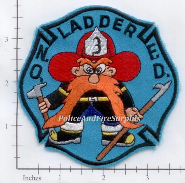 Louisiana - New Orleans Ladder  3 Fire Dept Patch 1