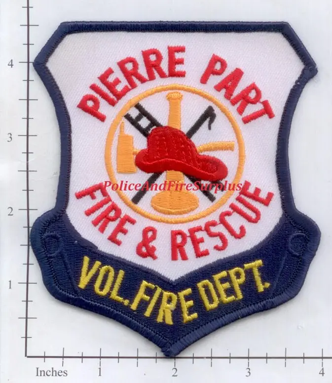 Louisiana - Pierre Part Fire & Rescue Volunteer Fire Dept Patch 1
