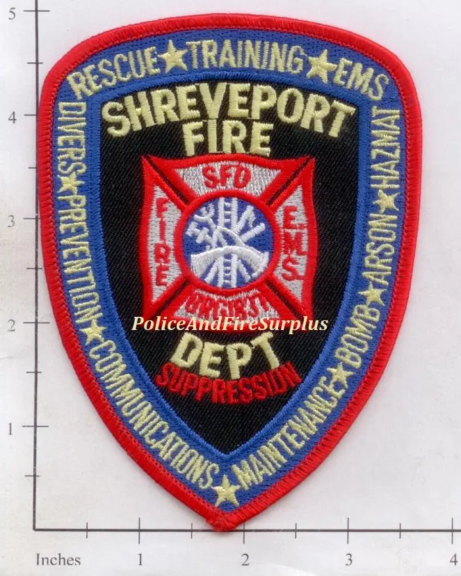 Louisiana - Shreveport Fire Dept Patch V2 1