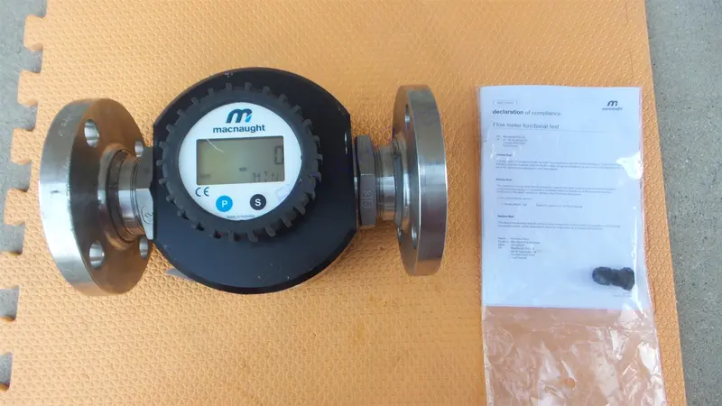 Macnaught Mx50f-3Se Flow Meter Fuel Oil 2" 2In Lcd Display Mx Mx50f 1