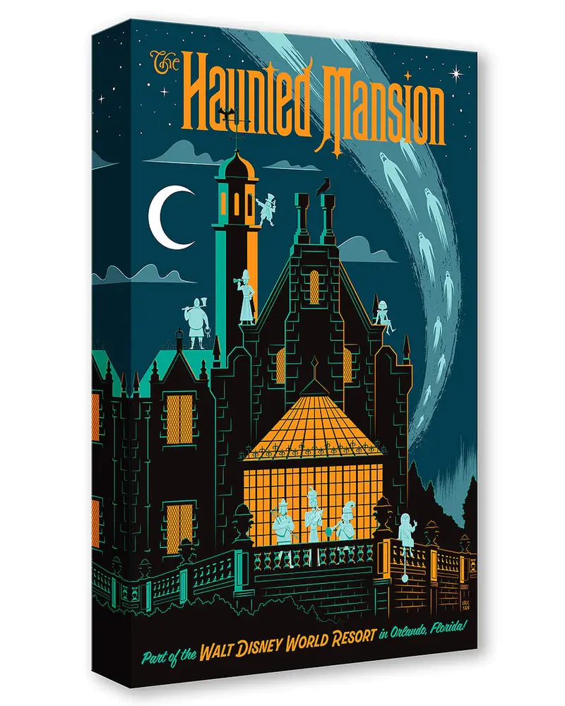Magic Kingdom's Haunted Mansion - Eric Tan - Treasures On Canvas 1