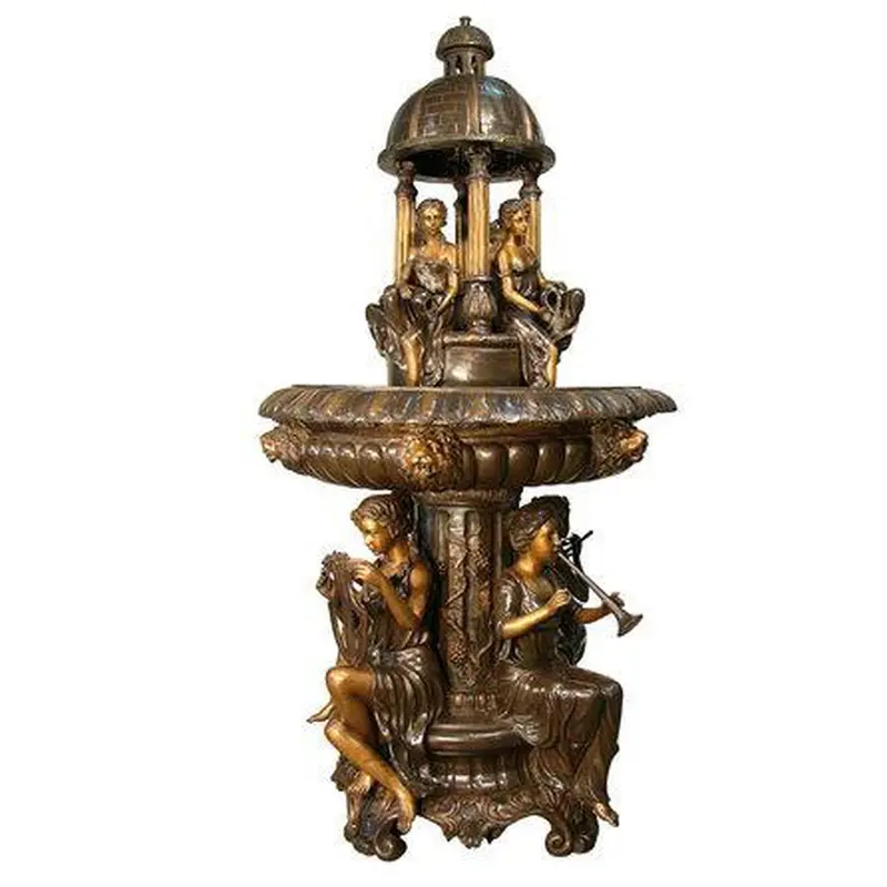 Maidens Harmony Bronze Fountain 1