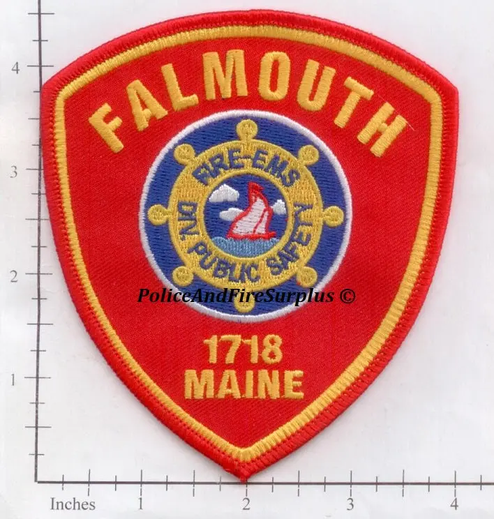 Maine - Falmouth Fire Ems Public Safety Patch 1