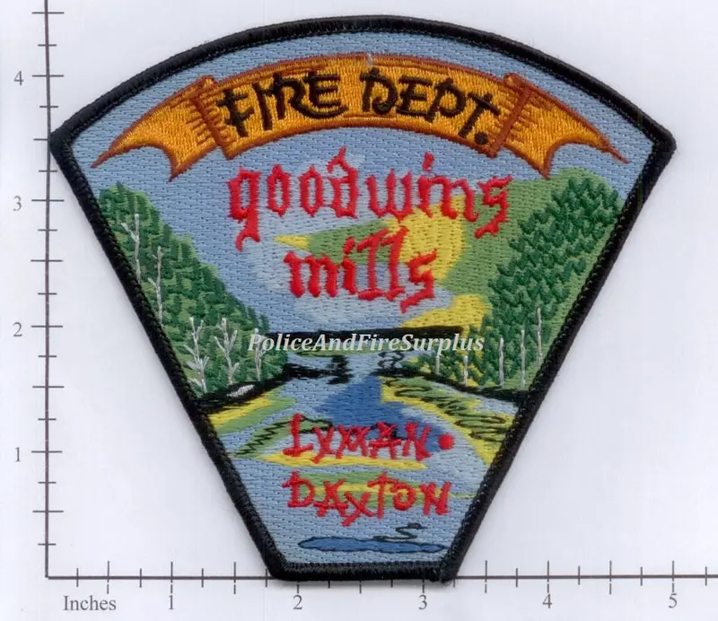 Maine - Goodwin Mills Fire Dept Patch 1