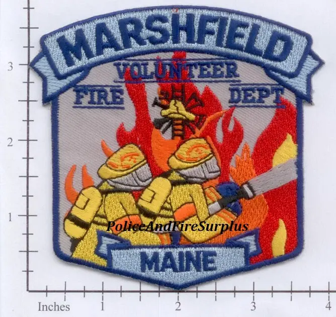 Maine - Marshfield Volunteer Fire Dept Patch 1