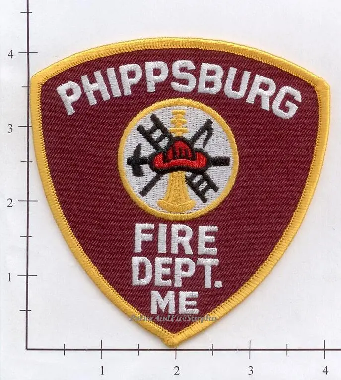 Maine - Phippsburg Fire Dept Patch 1