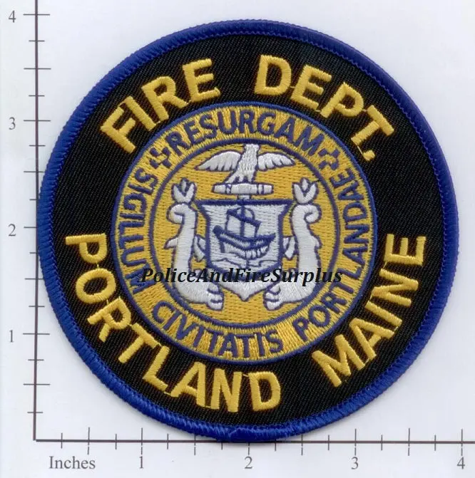 Maine - Portland Fire Dept Patch 1