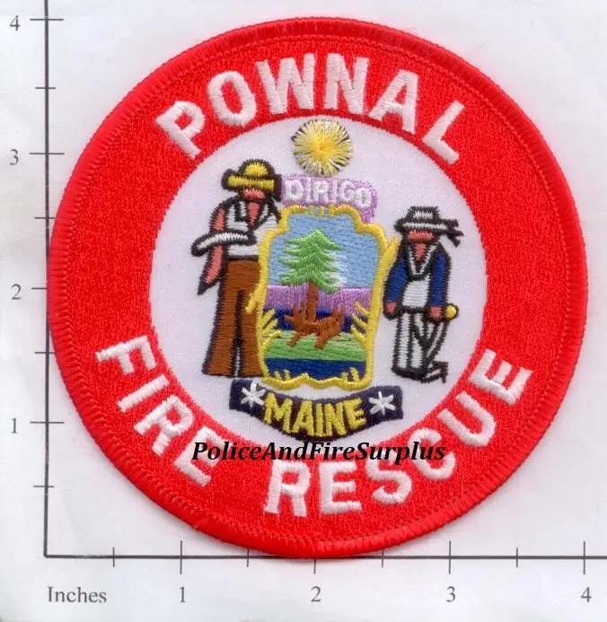 Maine - Pownal Fire Rescue Patch 1