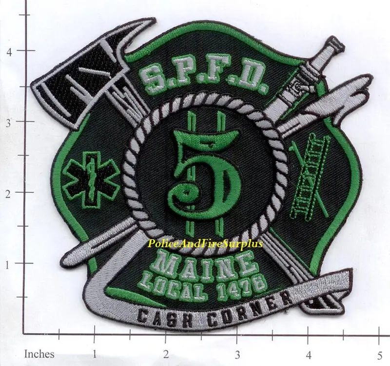 Maine - South Portland Engine 5 Fire Dept Patch 1