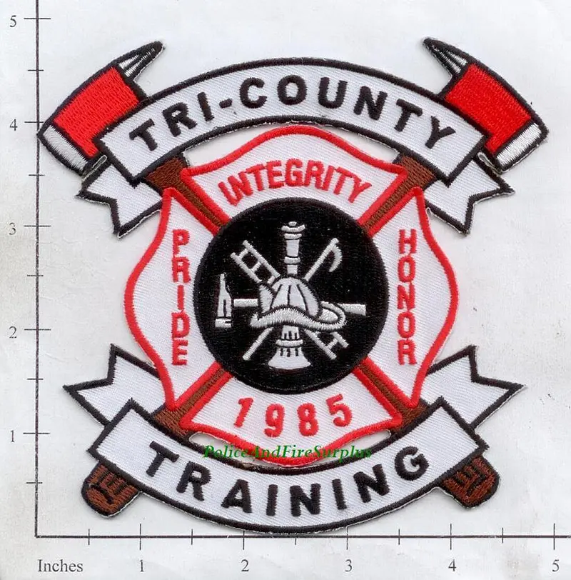 Maine - Tri County Training Fire Dept Patch 1